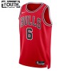 NBA Børn Trøje Chicago Bulls Alex Caruso 6 2022-23 Nike Icon Edition Rød Swingman